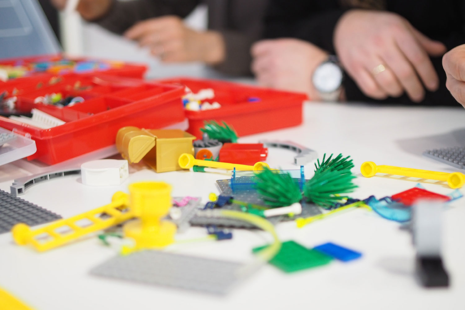 Kreativ arbeiten mit Lego Serious Play bei BITMARCK.