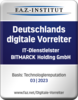 FAZ-Institut - Deutschlands digitale Vorreiter 2023 - BITMARCK